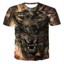 Load image into Gallery viewer, Hip hop 3d T-shirt Animal Lion Shirt Camiseta 3d T Shirt Men Funny T Shirts Mens Clothing Casual Tee Top Tiger Tshirt
