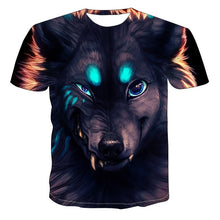 Load image into Gallery viewer, Hip hop 3d T-shirt Animal Lion Shirt Camiseta 3d T Shirt Men Funny T Shirts Mens Clothing Casual Tee Top Tiger Tshirt

