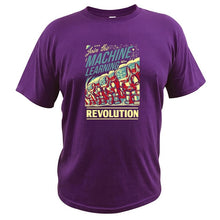 Load image into Gallery viewer, Join The Machine Learning Revolution T Shirt Robot Deep Learning Geeky Digital Print High Quality T-shirt
