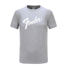 Load image into Gallery viewer, GVHHCK Free Shipping 100% Cotton Fender T Shirt Men Women Summer Short Sleeve Print T-shirt Harajuku Hip Hop Tops Brand Clothes
