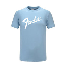 Load image into Gallery viewer, GVHHCK Free Shipping 100% Cotton Fender T Shirt Men Women Summer Short Sleeve Print T-shirt Harajuku Hip Hop Tops Brand Clothes
