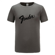 Load image into Gallery viewer, GVHHCK Free Shipping 100% Cotton Fender T Shirt Men Women Summer Short Sleeve Print T-shirt Harajuku Hip Hop Tops Brand Clothes
