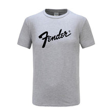 Load image into Gallery viewer, GVHHCK Free Shipping 100% Cotton Fender T Shirt Men Women Summer Short Sleeve Print T-shirt Harajuku Hip Hop Tops Brand Clothes
