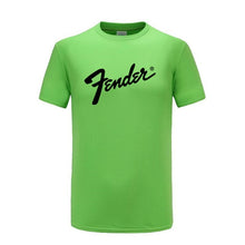 Load image into Gallery viewer, GVHHCK Free Shipping 100% Cotton Fender T Shirt Men Women Summer Short Sleeve Print T-shirt Harajuku Hip Hop Tops Brand Clothes
